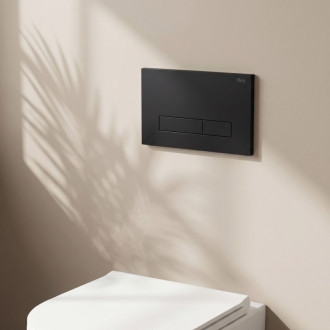Rea Podomietkový WC systém K011A-Q + tlačidlá I HD Black KPL-E0633