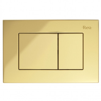 Rea Podomietkový Inštalačný Set Slim 024N pre WC s Tlačidlom J Gold KPL-E1636