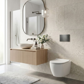 Rea Podomietkový Inštalačný Set Slim 024N pre WC s Tlačidlom T Titan KPL-E1632