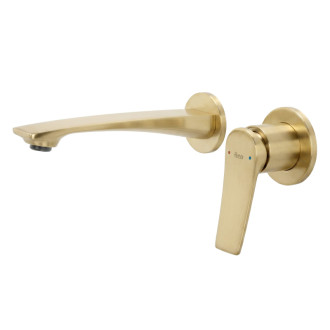 Rea Podomítková umyvadlová baterie REA VISION Brush Gold + BOX REA-B6883