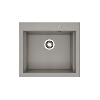 Pyramis SIROS (57X51,5) 1B Dřez, granit INDUSTRIAL GREY 070085001