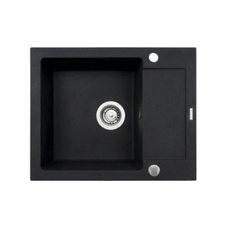 Pyramis MIDO (62x50) 1B 1D Dřez, granit BLACK 070088401