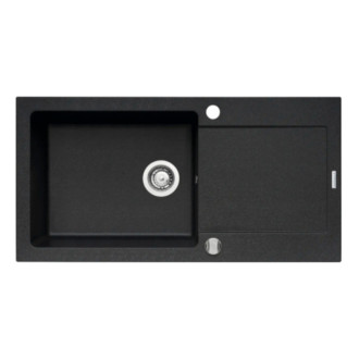 Pyramis MIDO (100x50) 1B 1D Dřez, granit BLACK 070089601