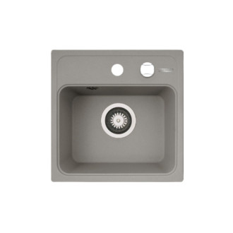 Pyramis CAMEA MINI (40X40) 1B Dřez, granit INDUSTRIAL GREY 070058101