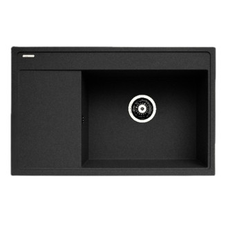 Pyramis CAMEA (79X50) 1B 1D RH Dřez, granit BLACK 070091201