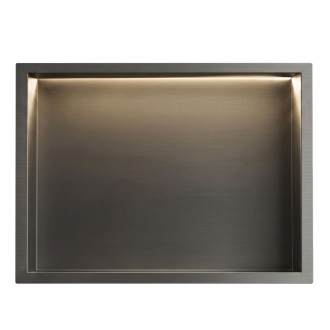 Rea Titan 30x45 Vestavná koupelnová police LED REA-08566