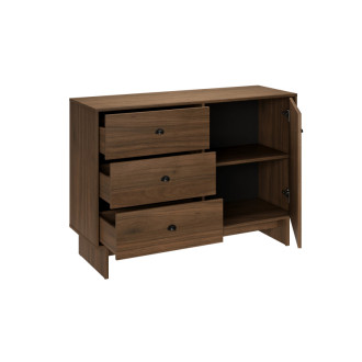 Comad YORI VILLA 72-118-40-1D3S Komoda 118 cm, jedněmi dvířky a 3 zásuvky