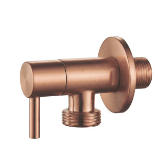 Rohový ventil 1/2" x 3/4" Brush Copper