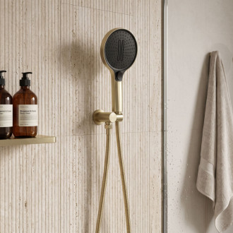Rea JS-033 Brush Gold Sprchová hlavice REA-03907