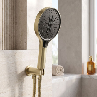 Rea JS-033 Brush Gold Sprchová hlavice REA-03907