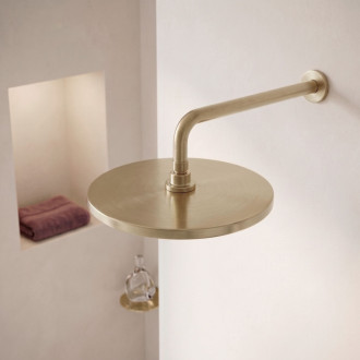Rea JS-021 Gold Brush Kulatá dešťová sprcha REA-P0391