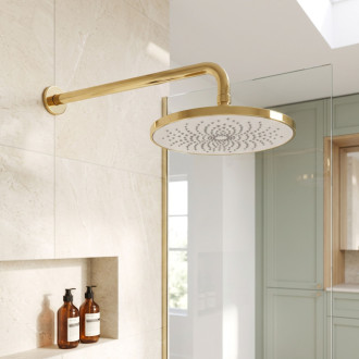 Rea JS-021 Gold Brush Kulatá dešťová sprcha REA-P0391