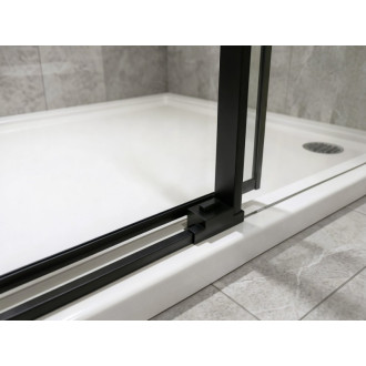 LUXOR BLACK obdélníkový sprchový kout 1000x800mm L/P varianta GU1210BGU5680B