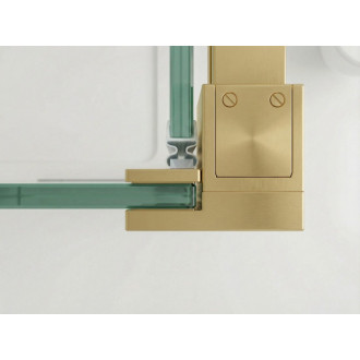 LUXOR GOLD MATT obdélníkový sprchový kout 1500x900mm L/P varianta GU1215GGU5690G