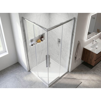 LUXOR čtvercový sprchový kout 900x900mm, rohový vstup GU2290CH