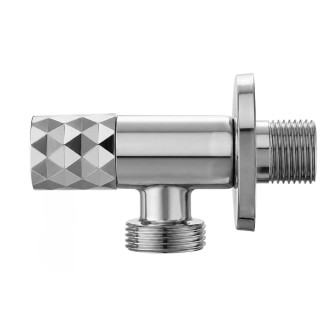 Rohový ventil Diamond 03 1/2" x 3/4" Chrome