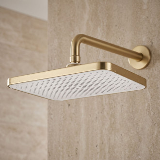 Rea JS-032 Brushed Gold Obdélníková dešťová sprcha REA-P0396