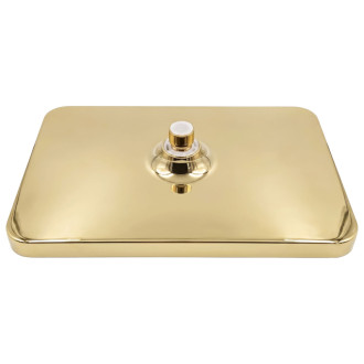 Rea JS-032 Gold Obdélníková dešťová sprcha REA-P0395
