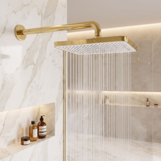 Rea JS-032 Gold Obdélníková dešťová sprcha REA-P0395
