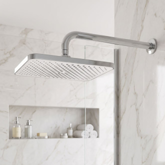 Rea JS-032 Chrome Obdélníková dešťová sprcha REA-P0392
