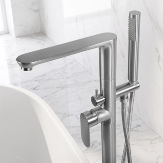 Rea Logan Brush Nickel Volně stojící baterie REA-B2222