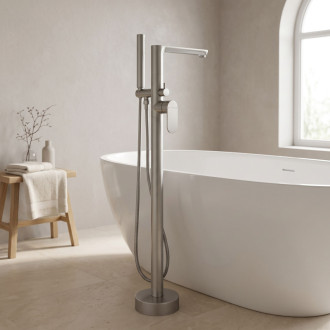 Rea Logan Brush Nickel Volně stojící baterie REA-B2222