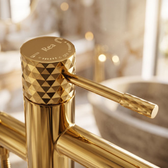 Rea Lungo Diamond Gold Volně stojící baterie REA-B2249