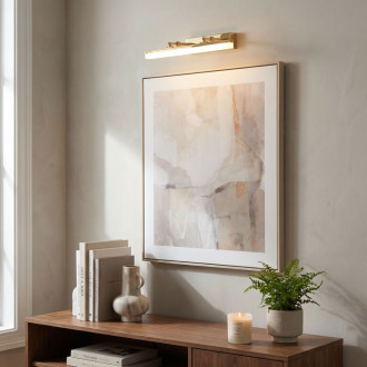 Rea APP1872 Gold 40 cm Koupelnové nástěnné LED svítidlo OSW-60985