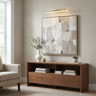Rea APP1873-1W Gold 60 cm Koupelnové nástěnné LED svítidlo OSW-66028