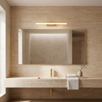 Rea APP1873-1W Gold 60 cm Koupelnové nástěnné LED svítidlo OSW-66028