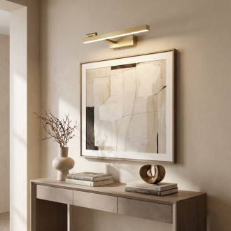 Rea SWE031-1W Brush Gold 40 cm Koupelnové nástěnné LED svítidlo OSW-20130