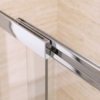 Rea Dario Chrome 120 Vanová zástěna posuvná REA-W7886