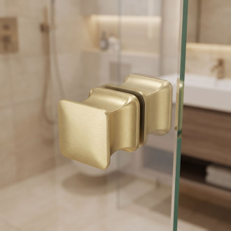 Rea 04 Brushed Gold Madlo do sprchových dveří REA-03710