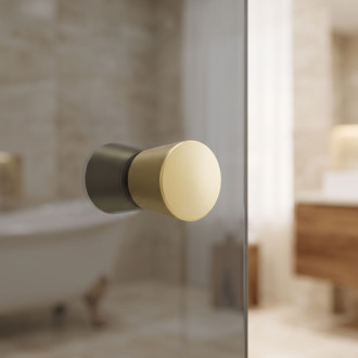 Rea 03 Brushed Gold Madlo do sprchových dveří REA-03707