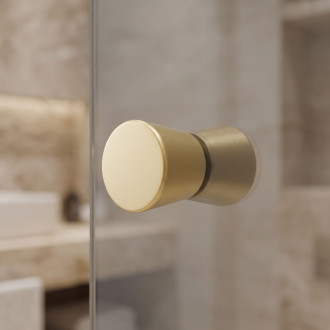 Rea 03 Brushed Gold Madlo do sprchových dveří REA-03707