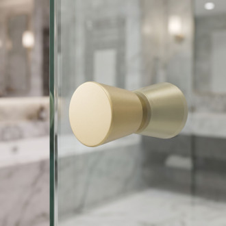 Rea 03 Brushed Gold Madlo do sprchových dveří REA-03707