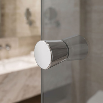 Rea 03 Chrome Madlo do sprchových dveří REA-03708