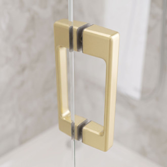 Rea 02 Brushed Gold Madlo do sprchových dveří REA-03704