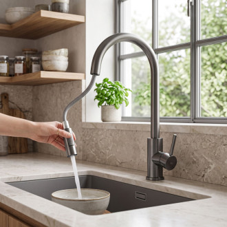 Rea Fresh Titan Uzávěr s perlátorem pro kuchyňskou baterii REA-B9073