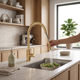 Rea Fresh Gold Uzávěr s perlátorem pro kuchyňskou baterii REA-B9072