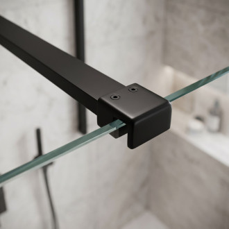 Rea Black 150 cm Vzpěra pro sprchovou zástěnu REA-03800