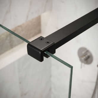 Rea Black 150 cm Vzpěra pro sprchovou zástěnu REA-03800