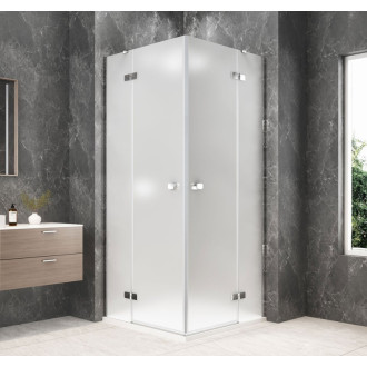 GLOBE CHROME čtvercový sprchový kout 1000x1000mm, rohový vstup, matné sklo GB5010MC