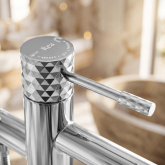 Rea Lungo Diamond Chrome Volně stojící baterie REA-B2250
