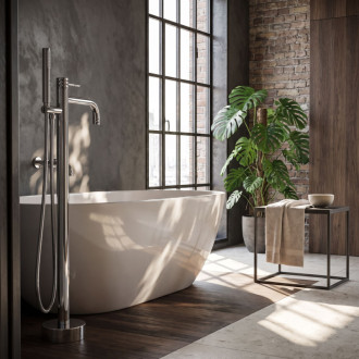 Rea Lungo Diamond Chrome Volně stojící baterie REA-B2250
