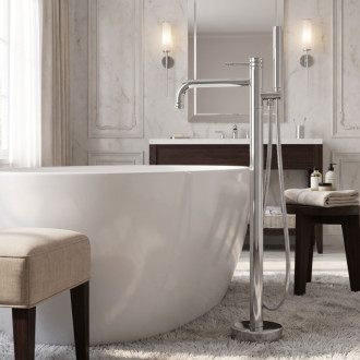 Rea Lungo Diamond Chrome Volně stojící baterie REA-B2250