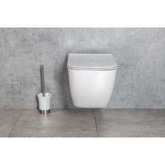 VEA závěsná WC mísa Rimless, 34,5x52cm, bílá 10VA02004