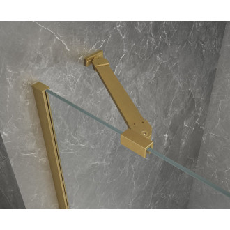 GLOBE GOLD MATT čtvrtkruhový sprchový kout 900x800mm, matné sklo, pravé GB2980MRG