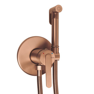Rea Ontario Brush Copper Podomítková bidetová baterie REA-B4505