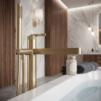 Rea Grace Brush Gold Volně stojící baterie REA-B2236